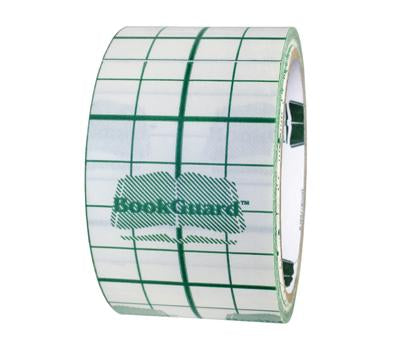 bookguard vinyl clear book repair tape with liner