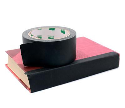 black cloth book binding tape 