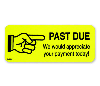 past due payment