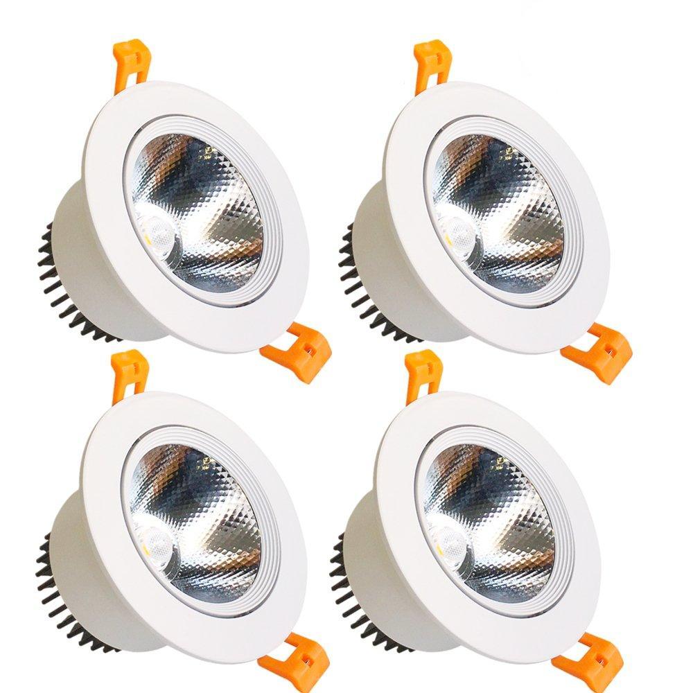Cob Cri80 9w Dimmable Led Directional Recessed Ceiling