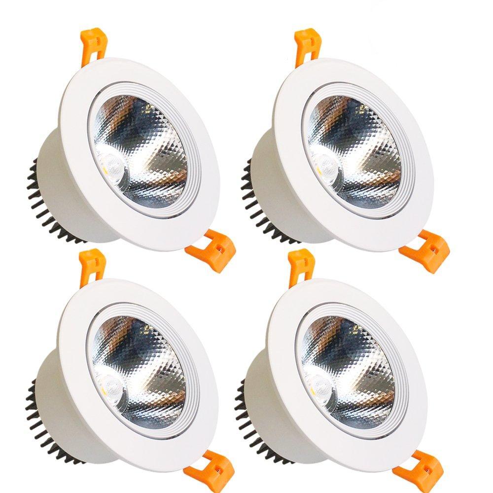 Cob Cri80 9w Dimmable Led Directional Recessed Ceiling Downlights