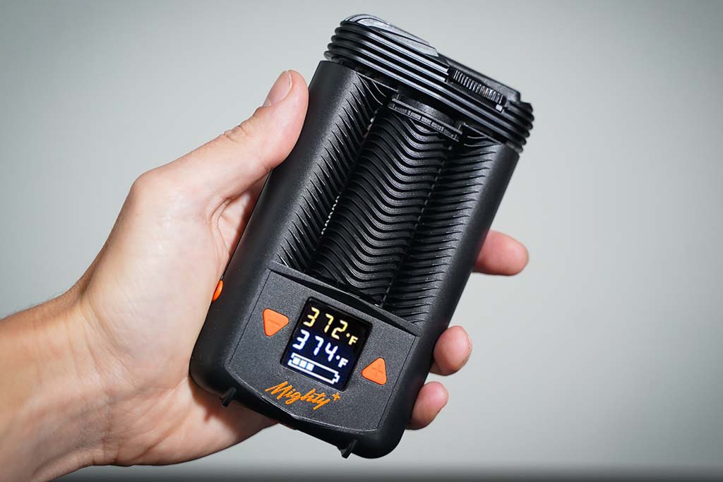 Mighty+ Vaporizer In Hand