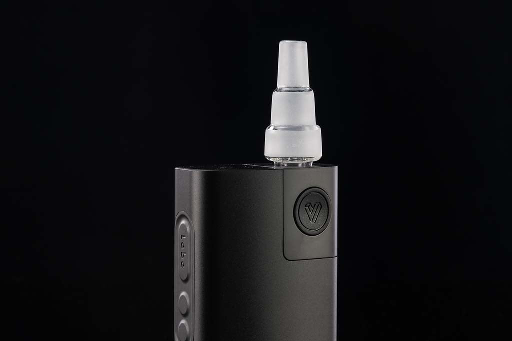 POTV Lobo vaporizer with POTV Water Pipe Adapter