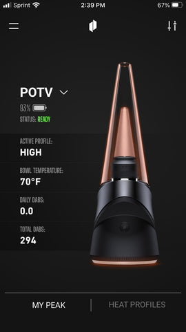 Puffco Peak Pro: How to Use the App - Planet Of The Vapes