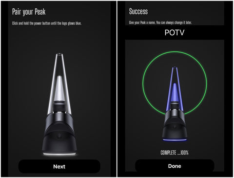 Puffco Peak Pro App Guide Pair