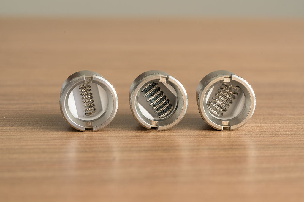 Saionara Coils - Stainless Steel Group Shot