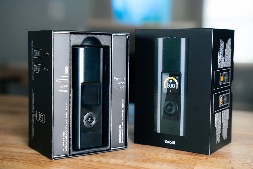 Arizer Solo 3 Review What's in the Box