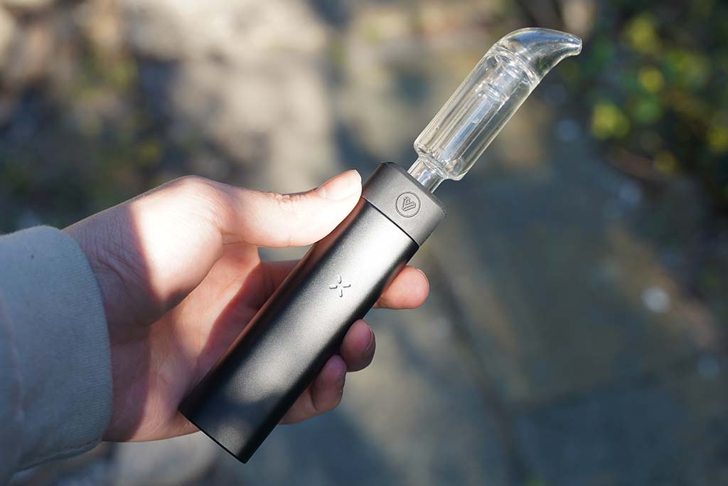 POTV Glass Accessory Adapter for PAX Curved Mini Bubbler