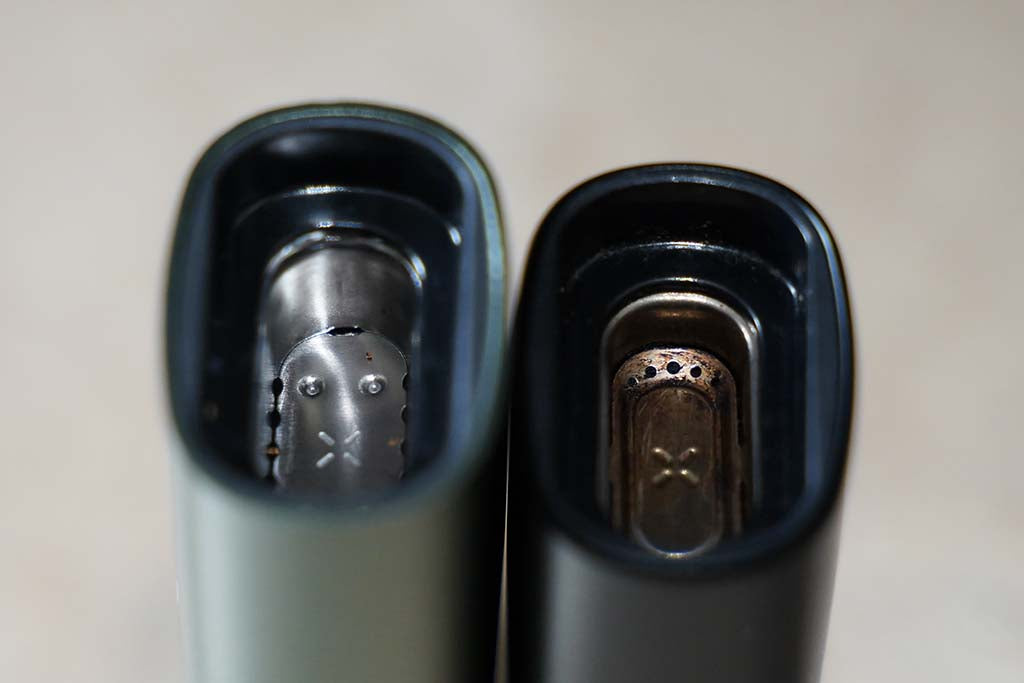 PAX Mini vs PAX 3 Vaporizer Comparison Oven Sizes