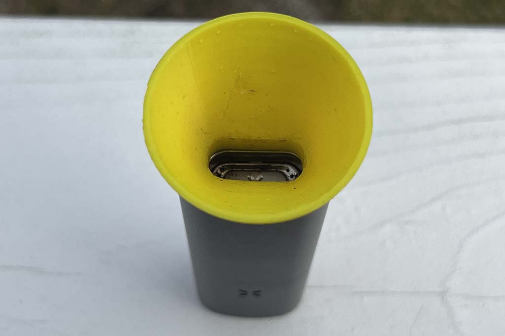 PAX Mini Vaporizer Review Loading Funnel