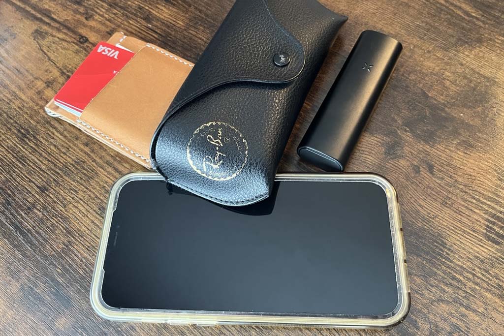 PAX Plus Vaporizer Review iPhone 12+ Size Comparison