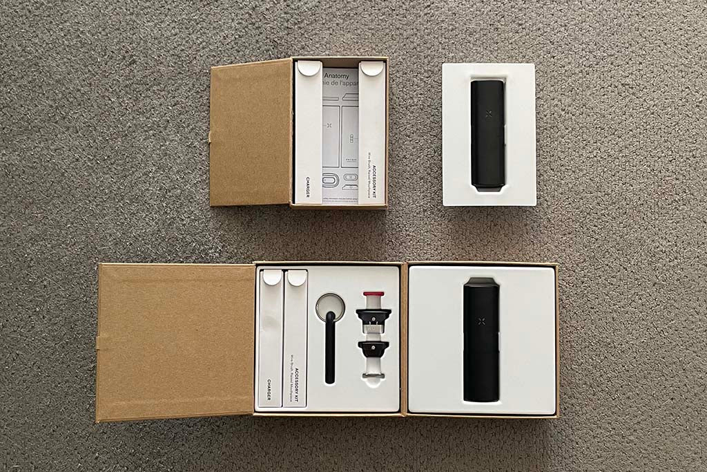 PAX Plus vs PAX Mini Whats in the Box