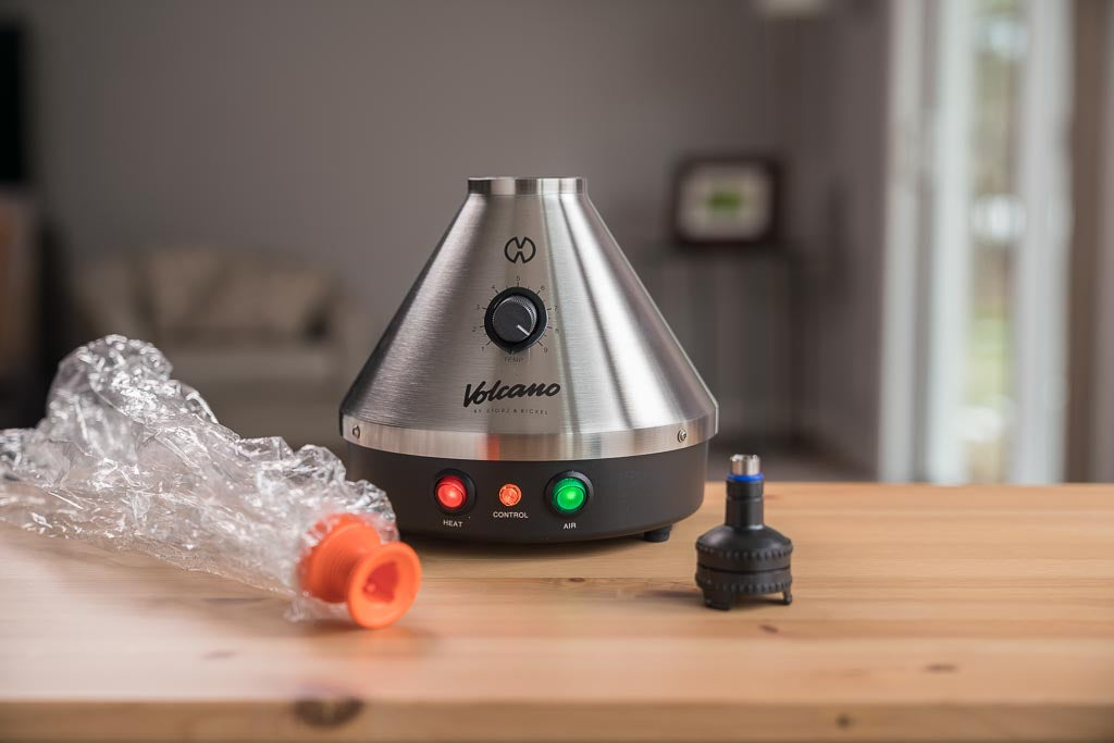 Volcano Vaporizer with disassembled valve