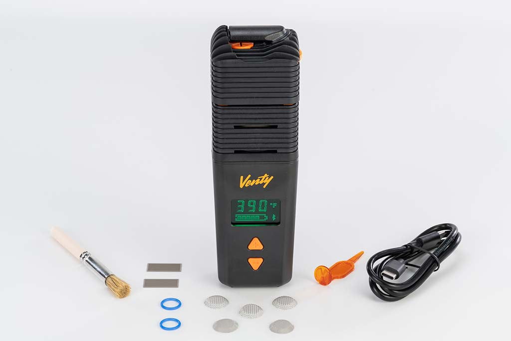 Venty Vaporizer Quickstart Guide What's in the Box