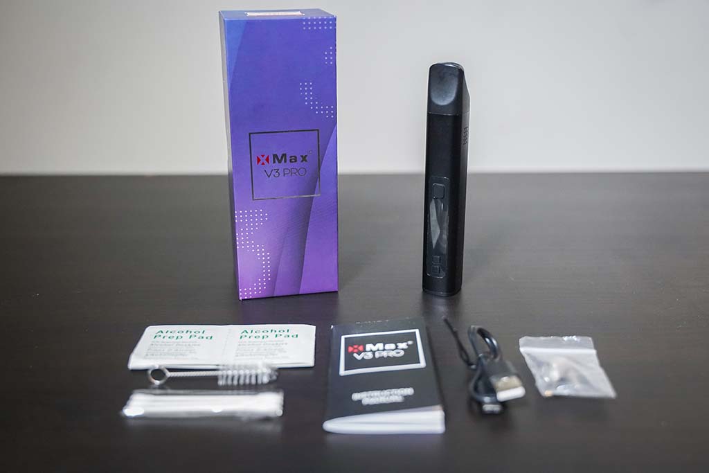 XMAX V3 Pro Quickstart Whats In The Box