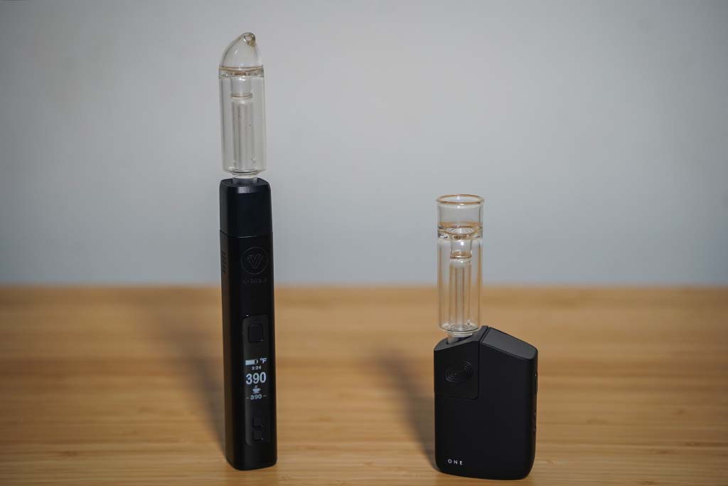 XMAX V3 Pro vs POTV ONE Vaporizer Comparison Bubblers