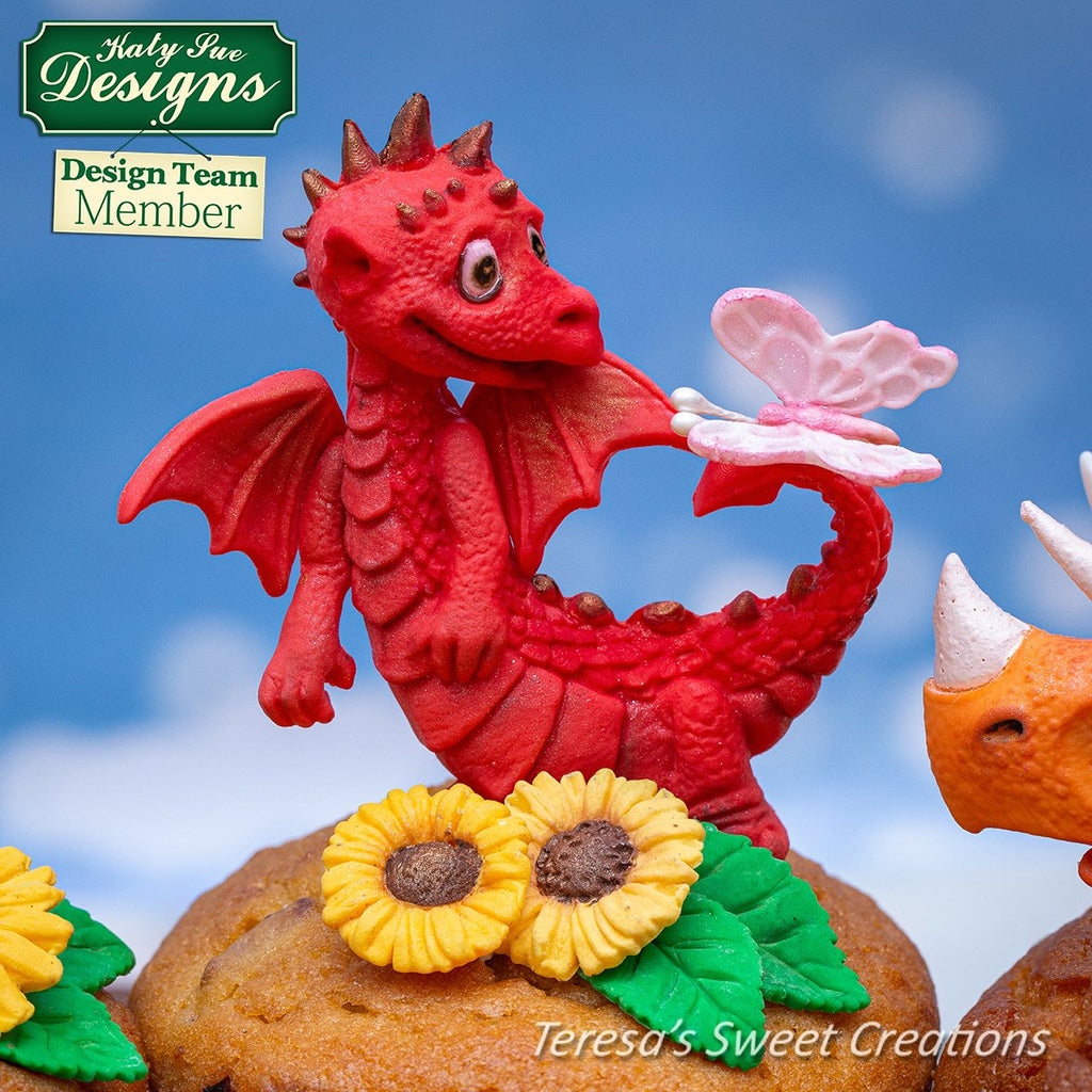 Katy Sue Dragon Skin Food Safe Silicone Mould - TH Decor