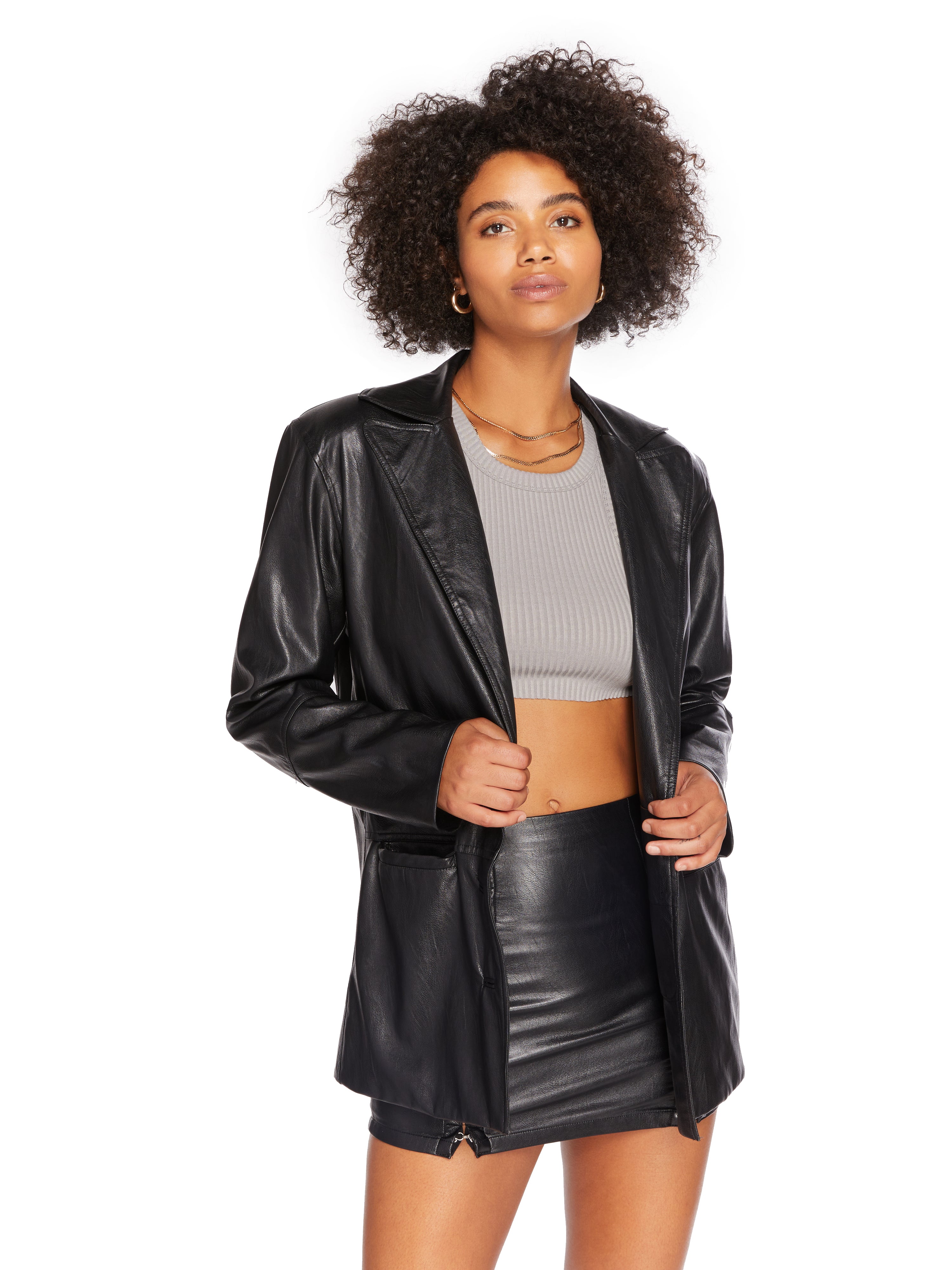 Zara Faux Leather Blazer Cheap Collection, Save 69% | jlcatj.gob.mx