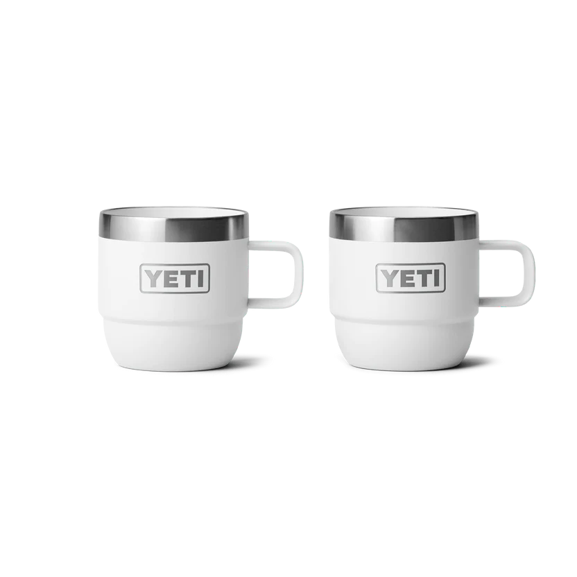 Yeti Rambler 6 Oz Stackable Mug White