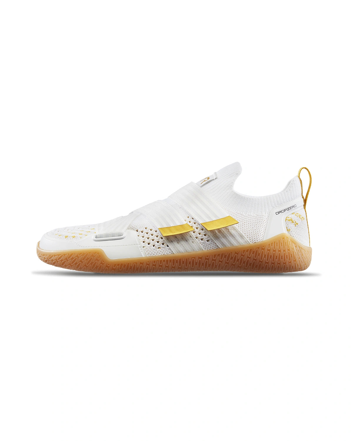 TYR Limited Edition Squat University DZ-1 DropZero Barefoot Trainer White / Gold