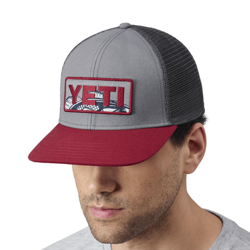 Yeti Bass Badge Trucker Hat