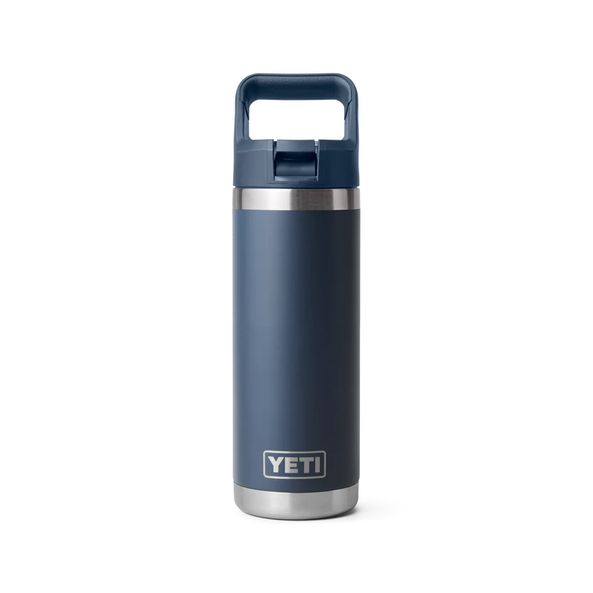 Yeti Rambler 18 Oz Straw Bottle Navy