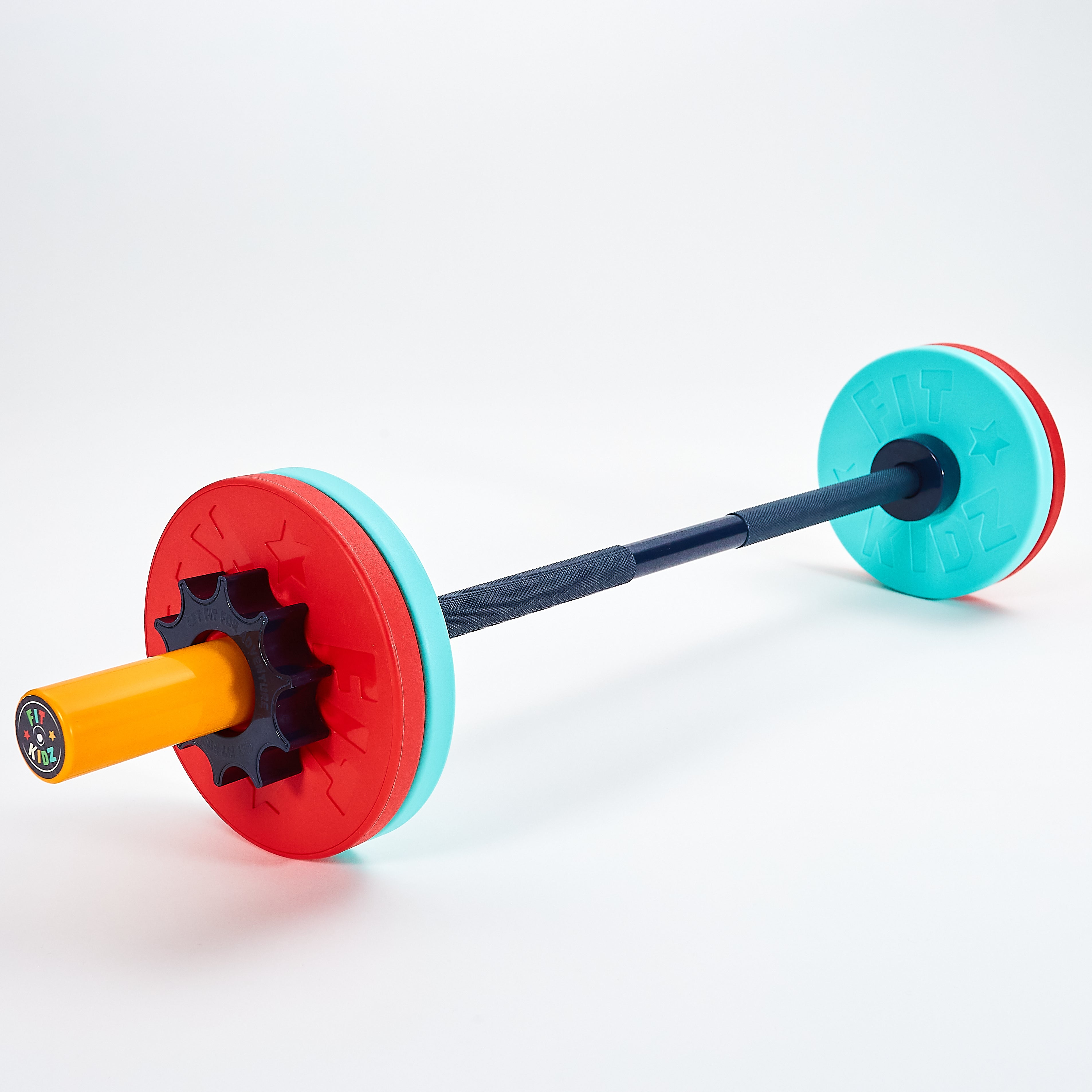 Fit Kidz Barbell & Bumper Plate Set