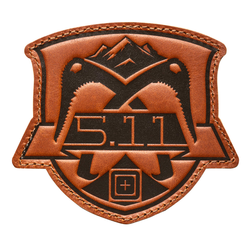 5.11 Tactical Cross Axe Mountain Patch (Black)