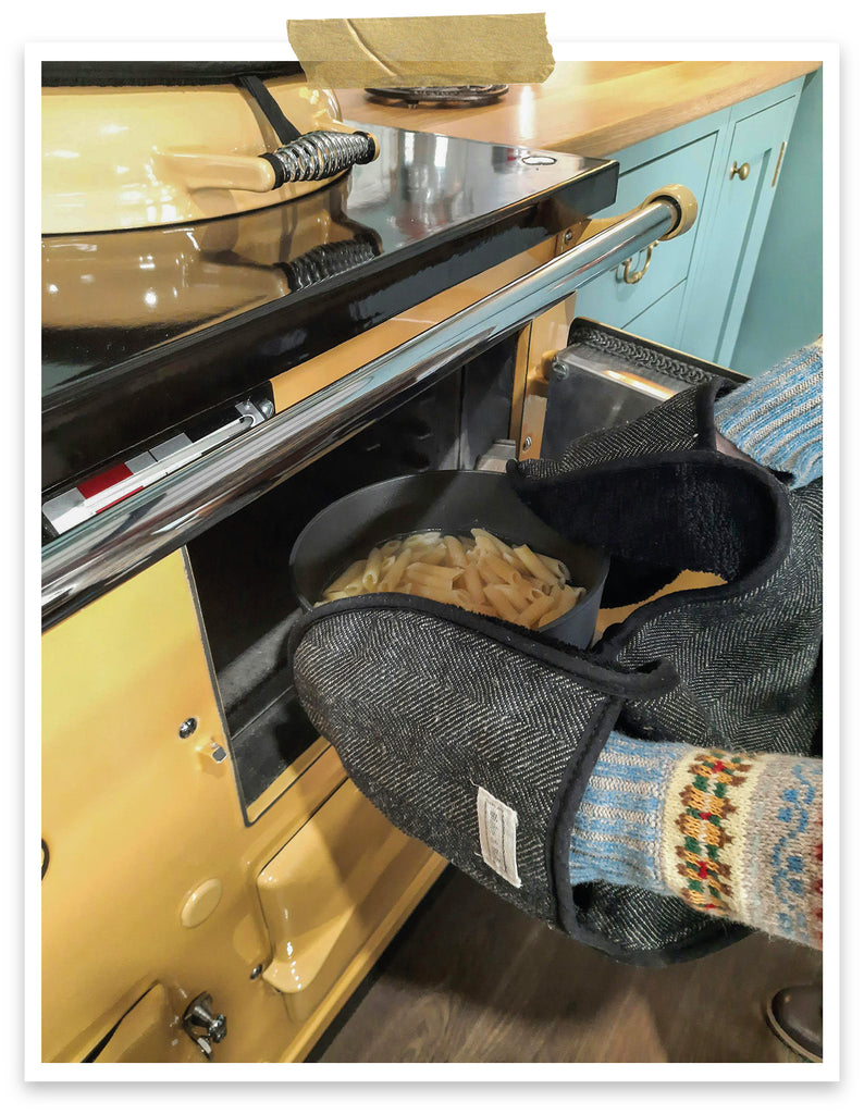 How to cook pasta in the oven of an Aga range cooker