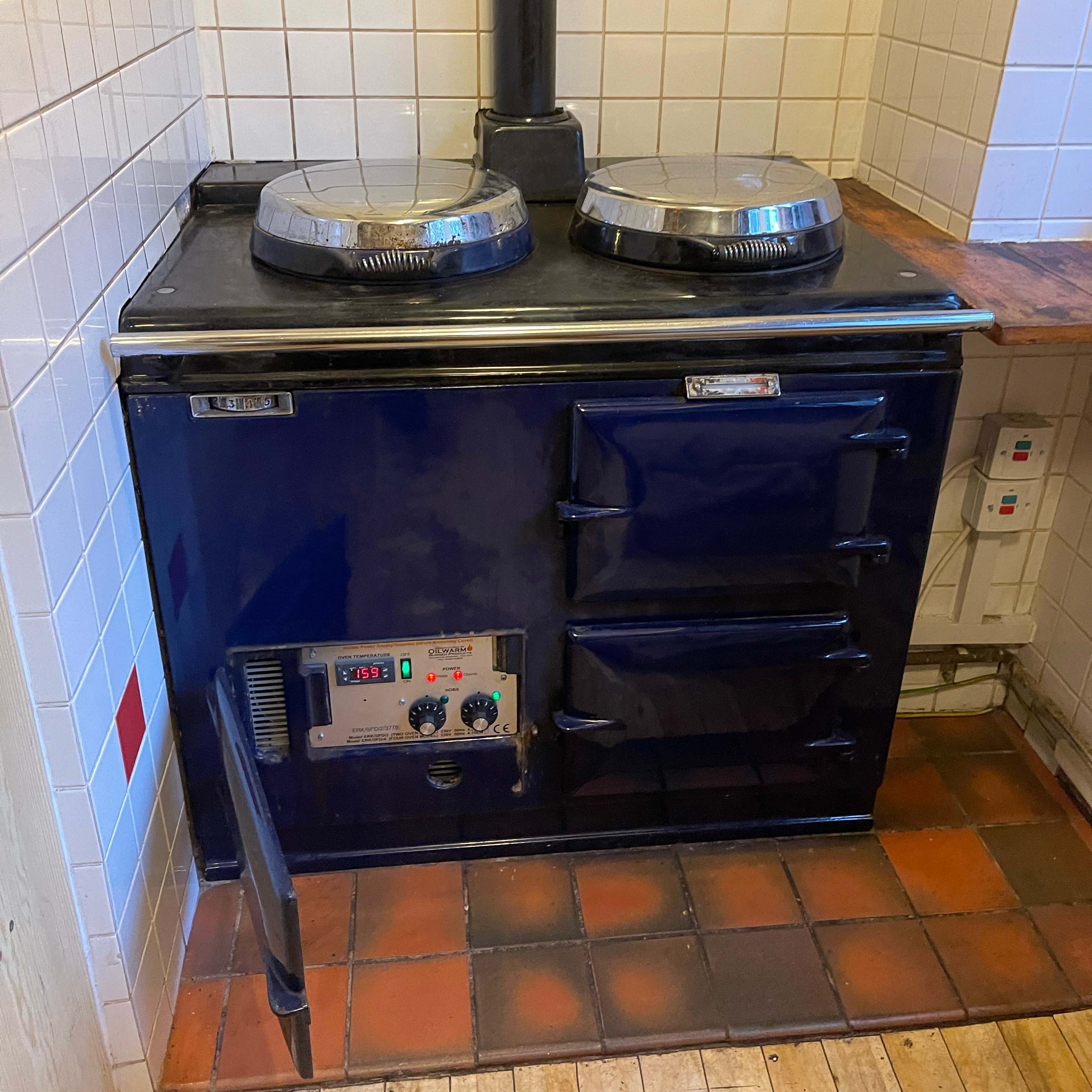 converted aga range cooker