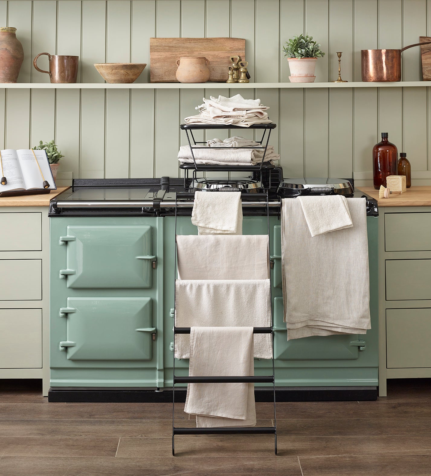 Aga drying rack