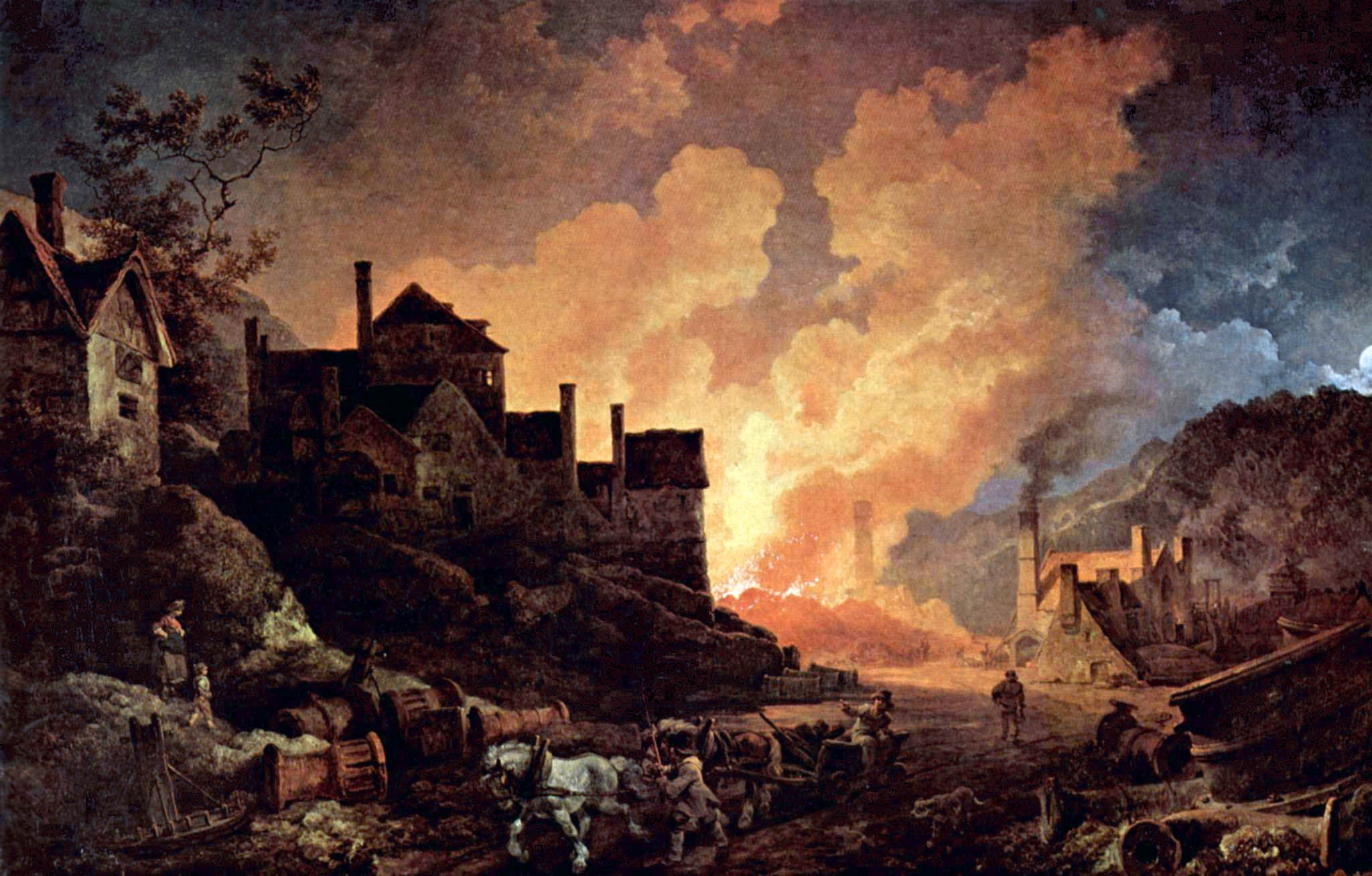 Coalbrookdale by Night