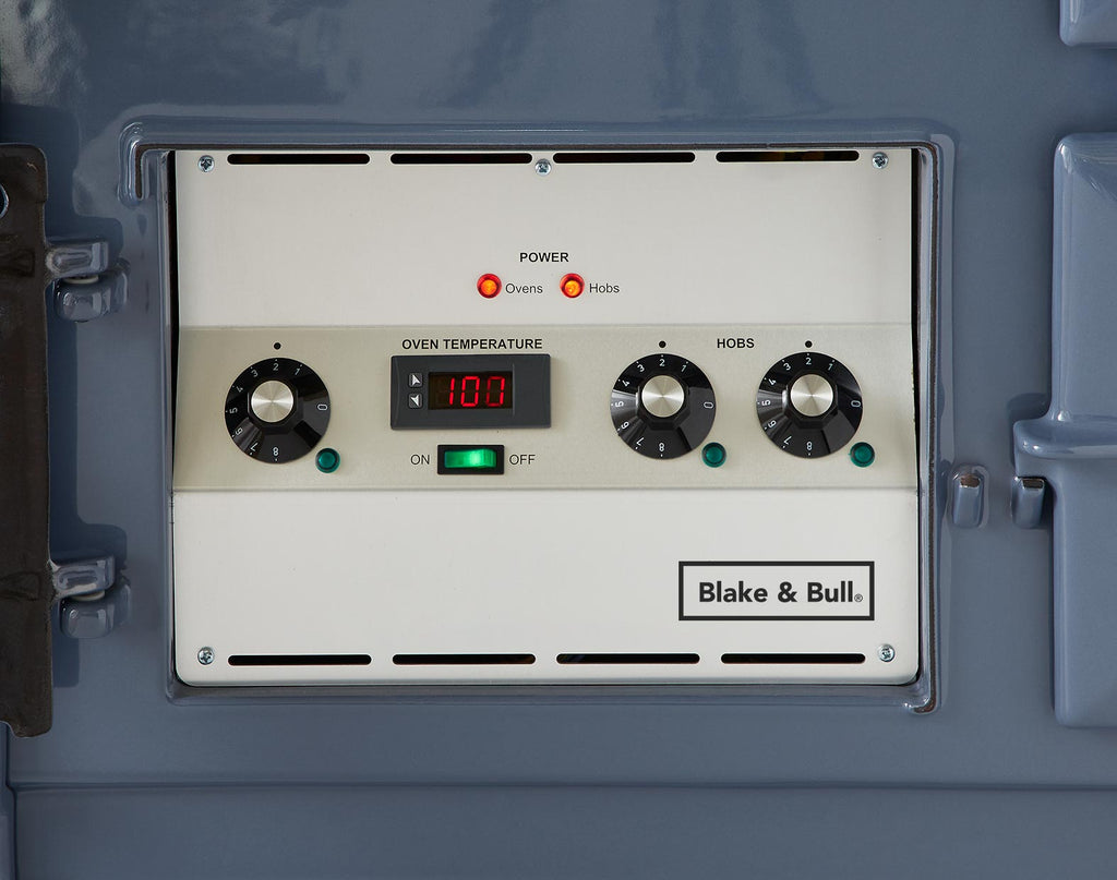 Control panel of converted electric Aga range cooker