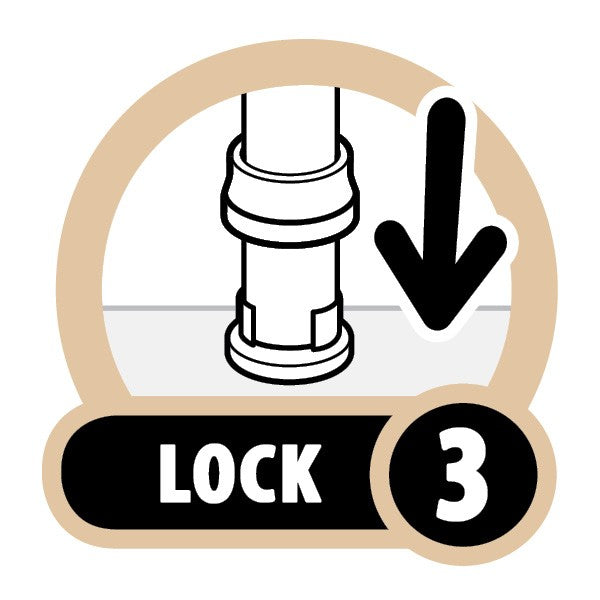 How the Snap'n Lock Baluster works - step 3