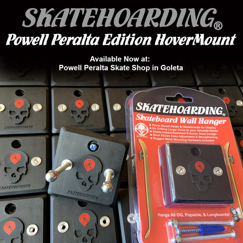 Powell Peralta Edition "Triple P" logo HoverMounts available NOW at Powell Peralta Skate Shop in Old Town Goleta!