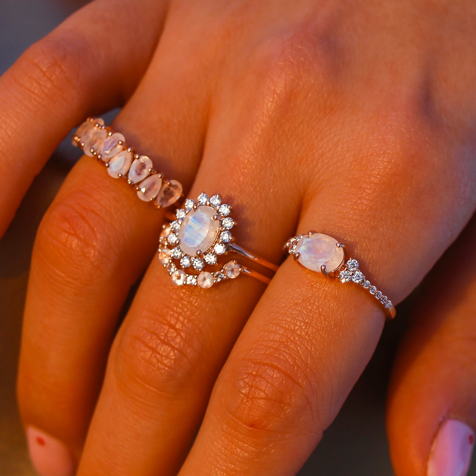 Sunshine Ring with Mother of Pearl Shell | La Kaiser 5