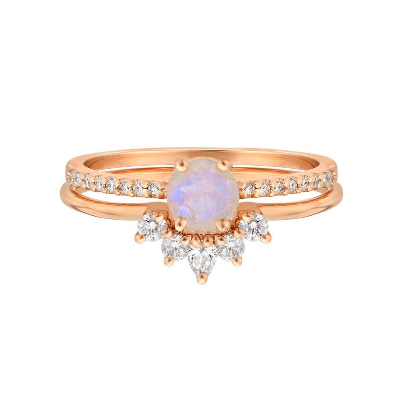 Opal, Diamond & Moonstone Rings | Fine Jewelry Rings for Women - La Kaiser