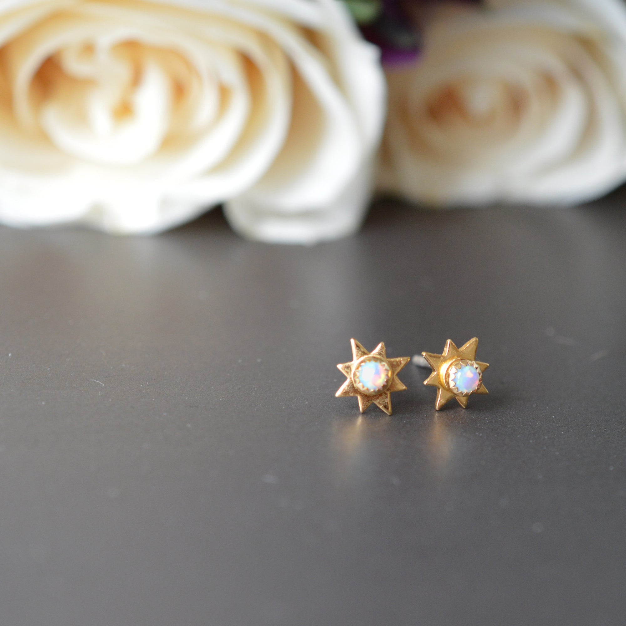 Opal CZ Star Pendant, Gold Filled Star Burst Charms Dainty Celestial Jewelry  Making, Charm for Necklace Bracelet Earring Component, CP1700 -  BeadsCreation4u