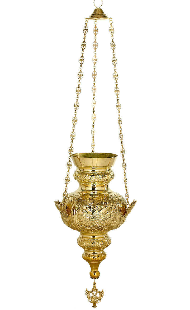 Large Hanging Vigil Oil Candle (1001VIG) – Sacristan Brass