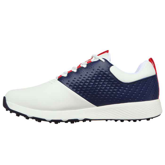 Skechers Go Golf Elite V.4 Mens Golf Shoes - White/Navy/Red — Fairway ...