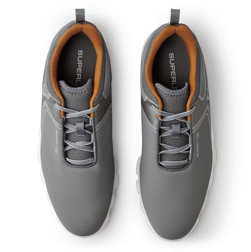 orange footjoy golf shoes