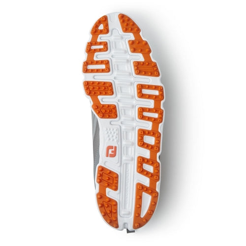 orange footjoy golf shoes