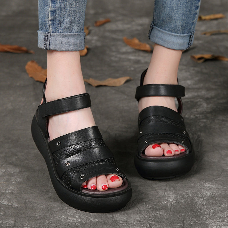 Casula Wedge Summer Sandals — Obiono