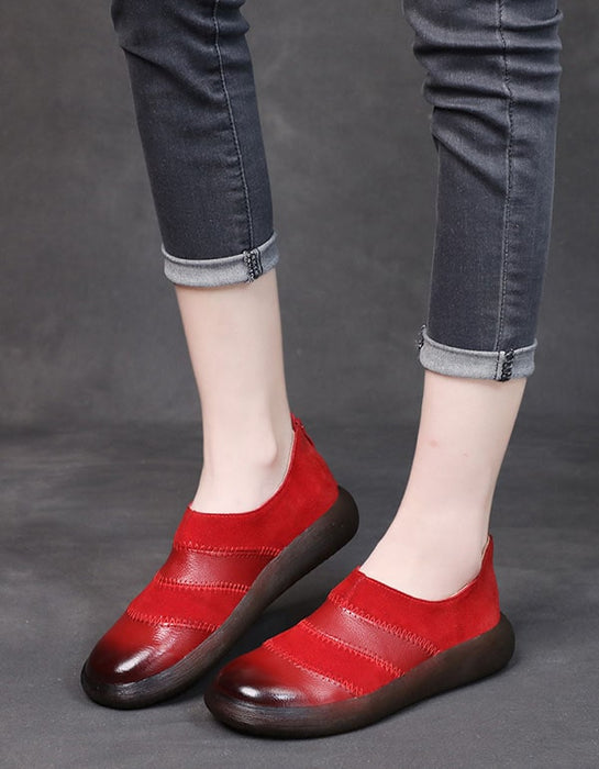 New Handmade Leather Women's Flats — Obiono