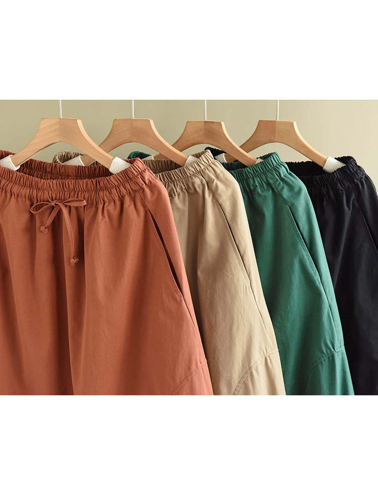 Spring Elastic Waist Loose Casual Skirt — Obiono