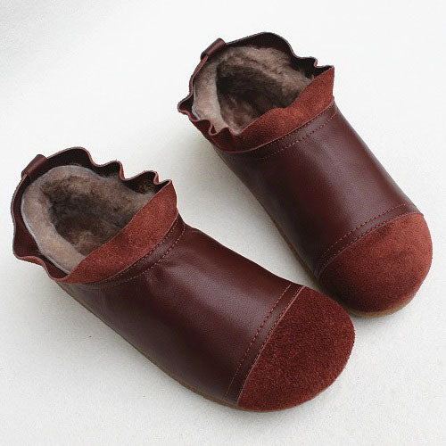 Winter Wool Thick Retro Cotton Boots | Gift Shoes |35-41