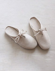 Women's Handmade Suede Flat Slippers — Obiono