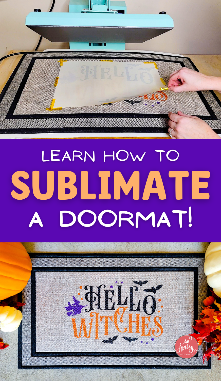 Learn How to Sublimate a Doormat