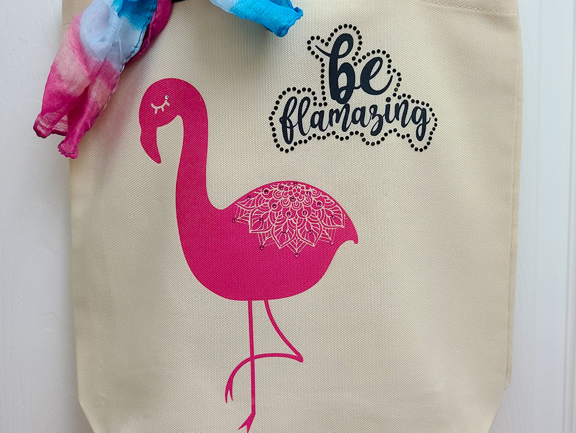 Be Flamazing Tote Bag with Cricut Infusible Ink