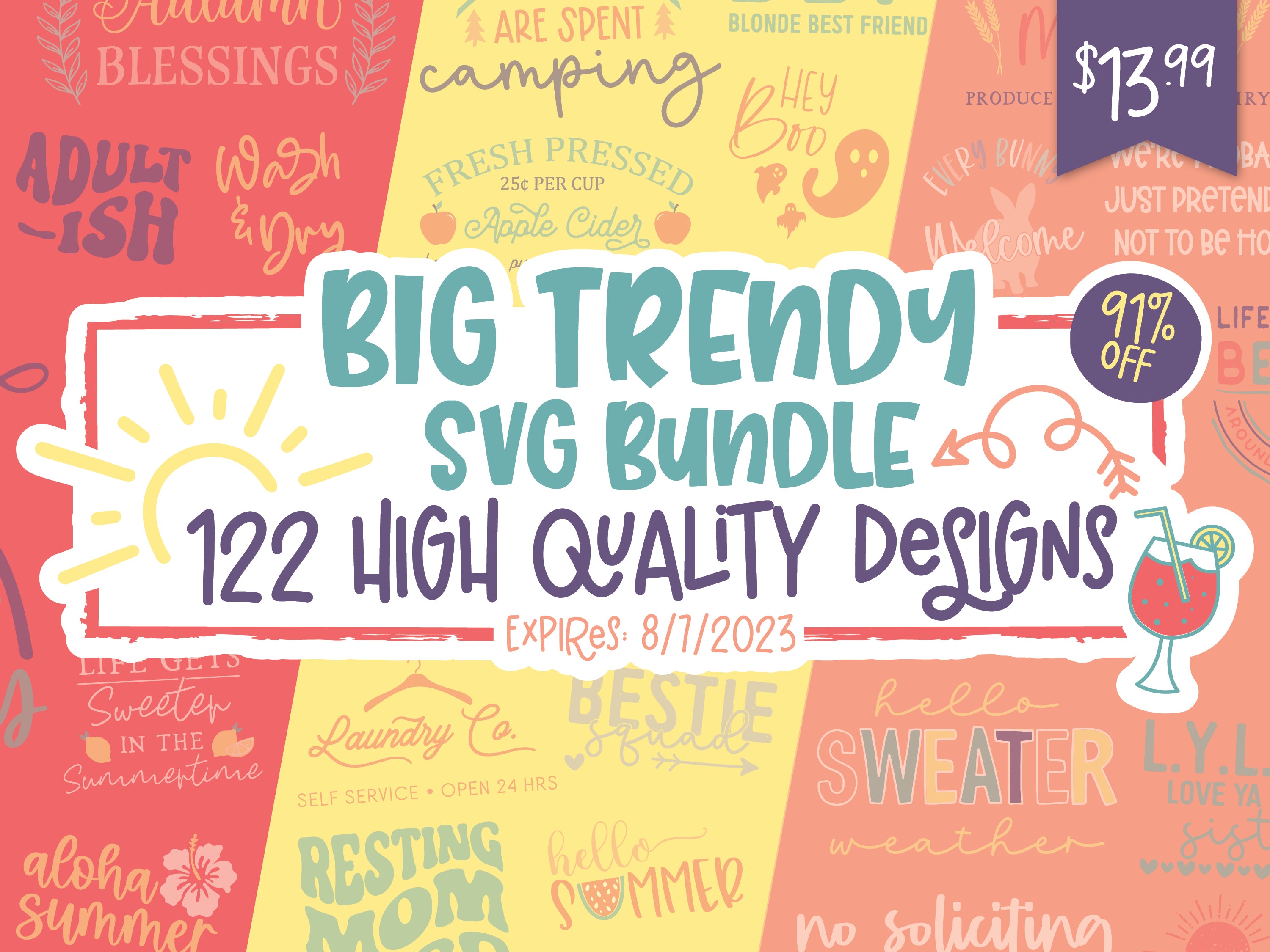 Big Trendy SVG Bundle